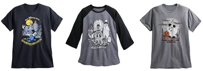 Disney Haunted Mansion and Halloween shirts