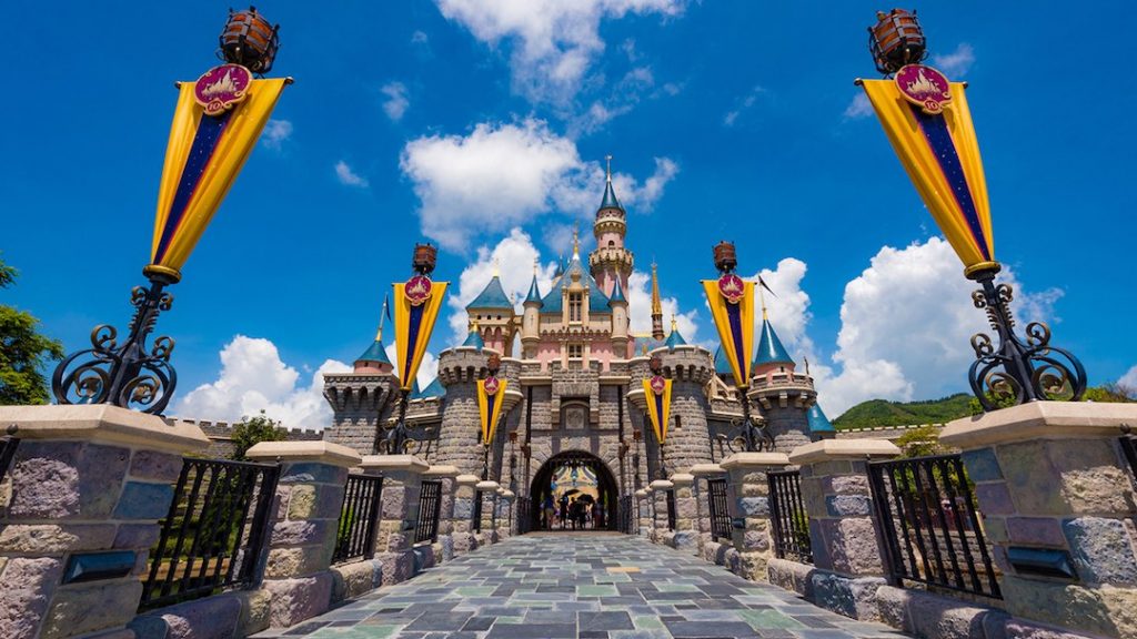 Hong Kong Disneyland Sleeping Beauty Castle