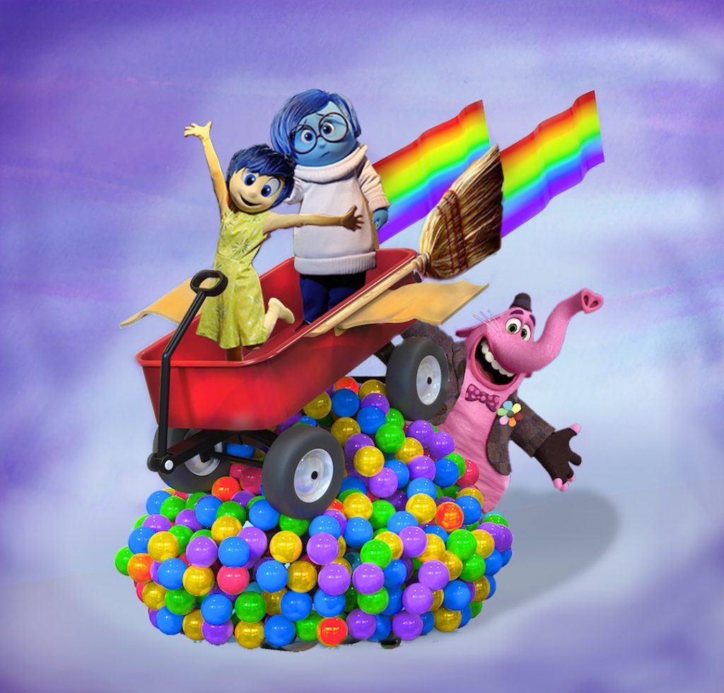 Pixar Play Parade concept art Inside Out