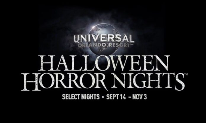 Logo for Universal Halloween Horror Nights 2018