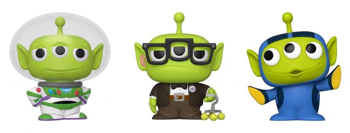 Funko Pop! Pixar Remix - alien as Buzz, Carl and Dory