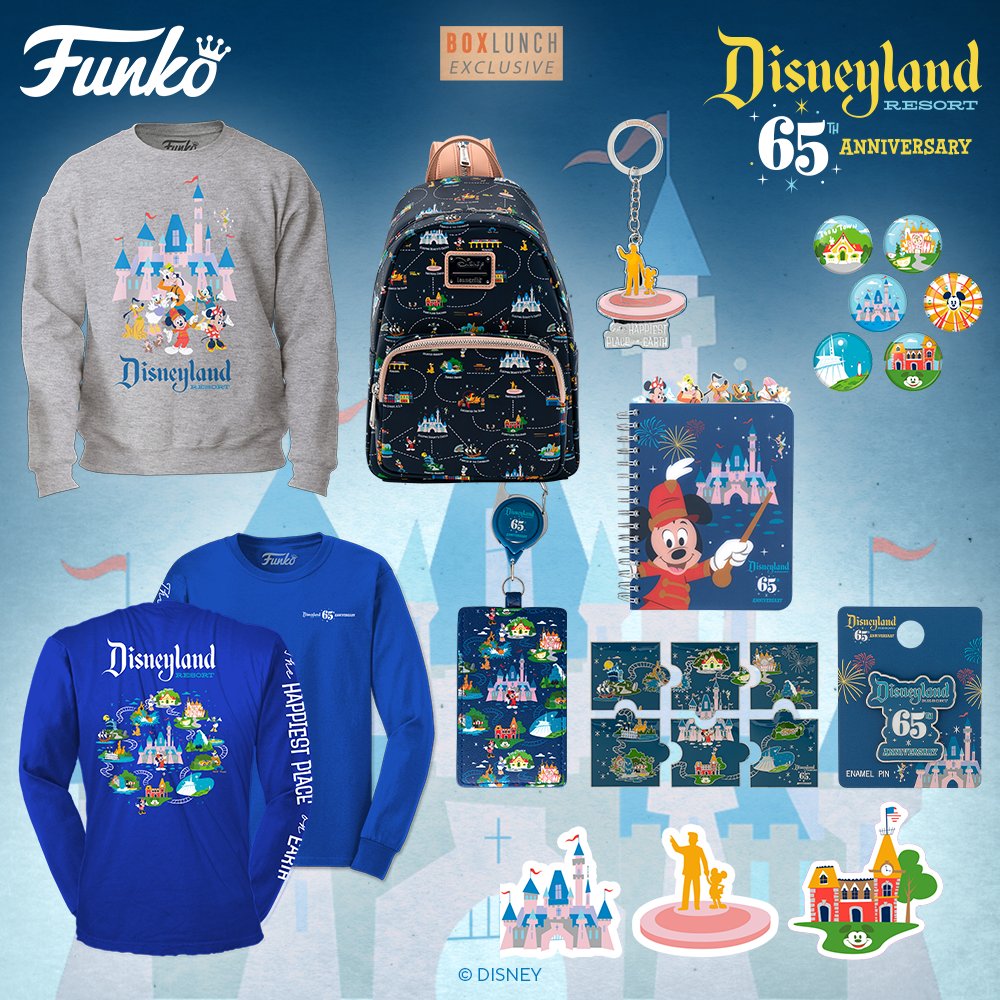 BoxLunch's Disneyland 65th anniversary collection