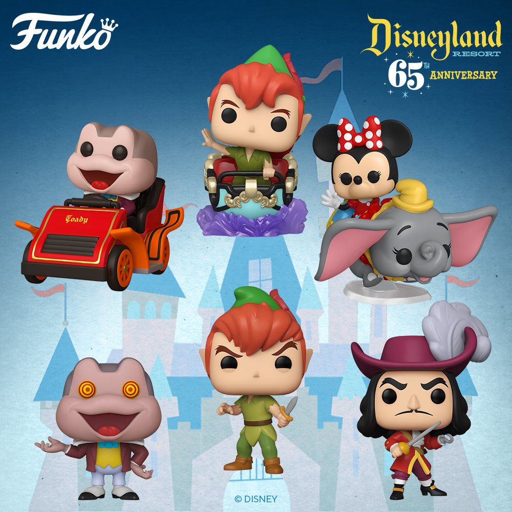 Funko Disneyland 65th anniversary Pops